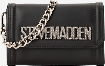 STEVE MADDEN Torba za čez ramo 'Bquiet' | črna barva: sprednja stran