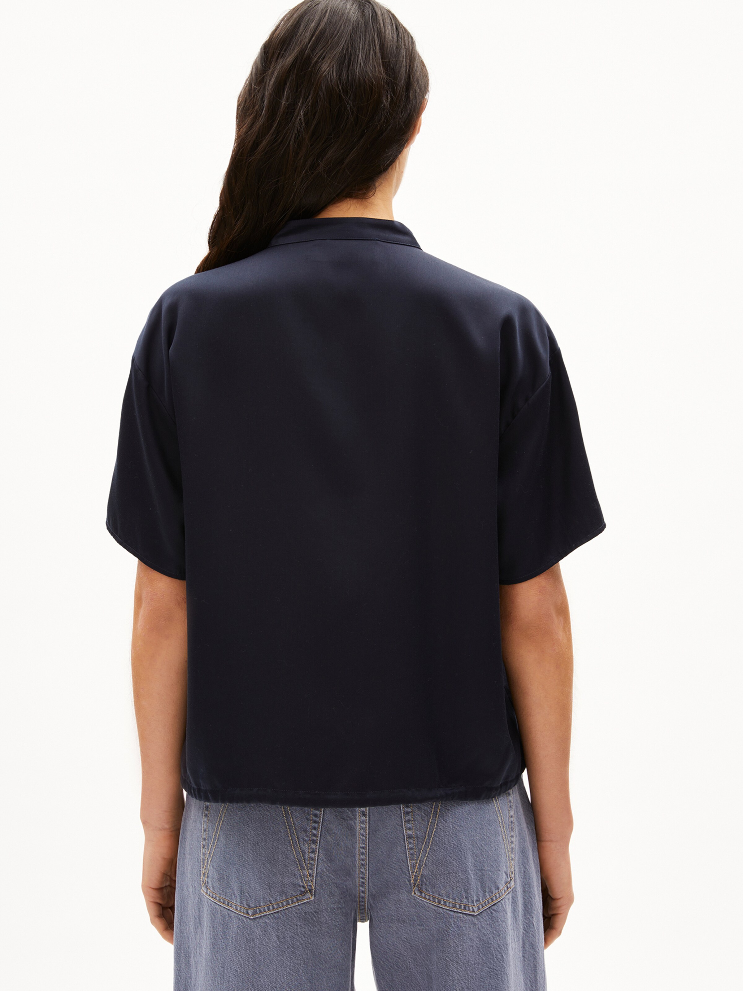 ARMEDANGELS Bluse 'BARAAHE' in Blau: Vorderseite