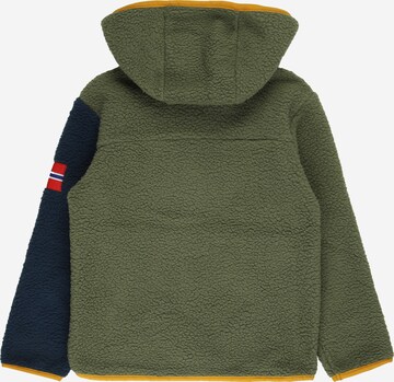 TROLLKIDS - Chaqueta polar funcional 'Aurlandsfjord' en verde