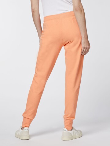 Oklahoma Jeans Slimfit Sweathose ' in Slim Fit ' in Orange