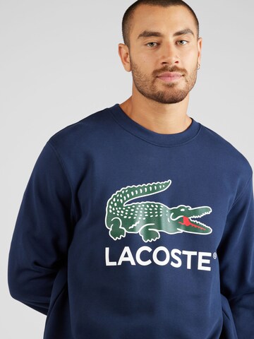 LACOSTE Sweatshirt in Blau