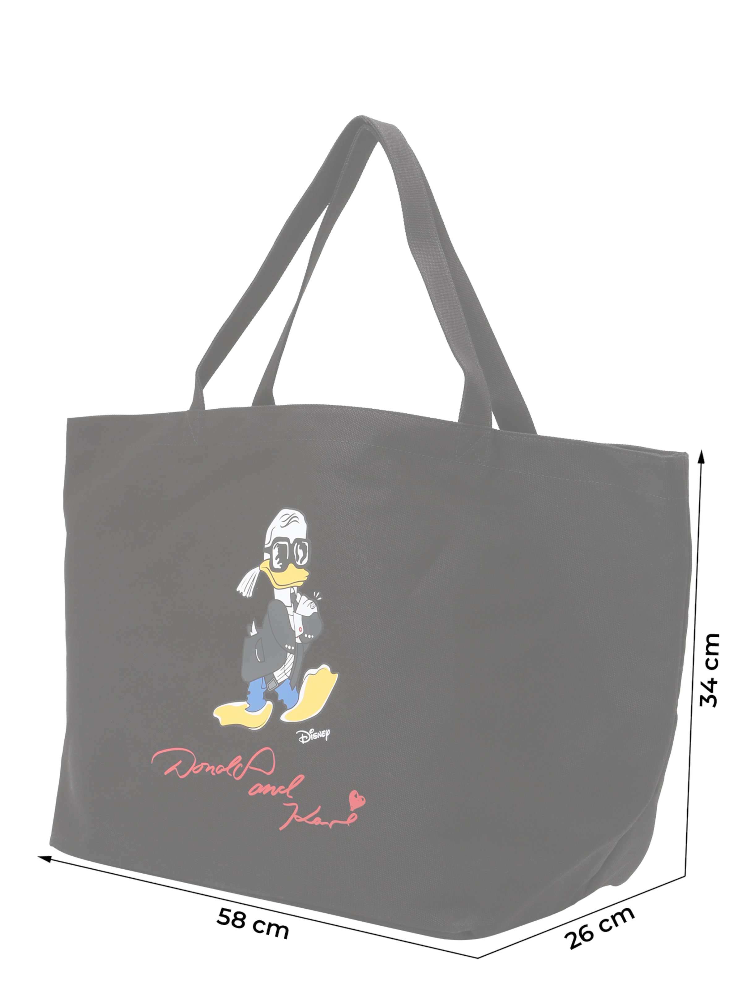 Karl Lagerfeld Μεγάλη τσάντα σε μαύρο