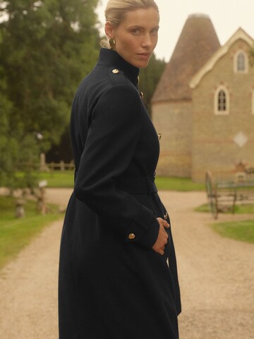 love & roses Between-seasons coat in Black