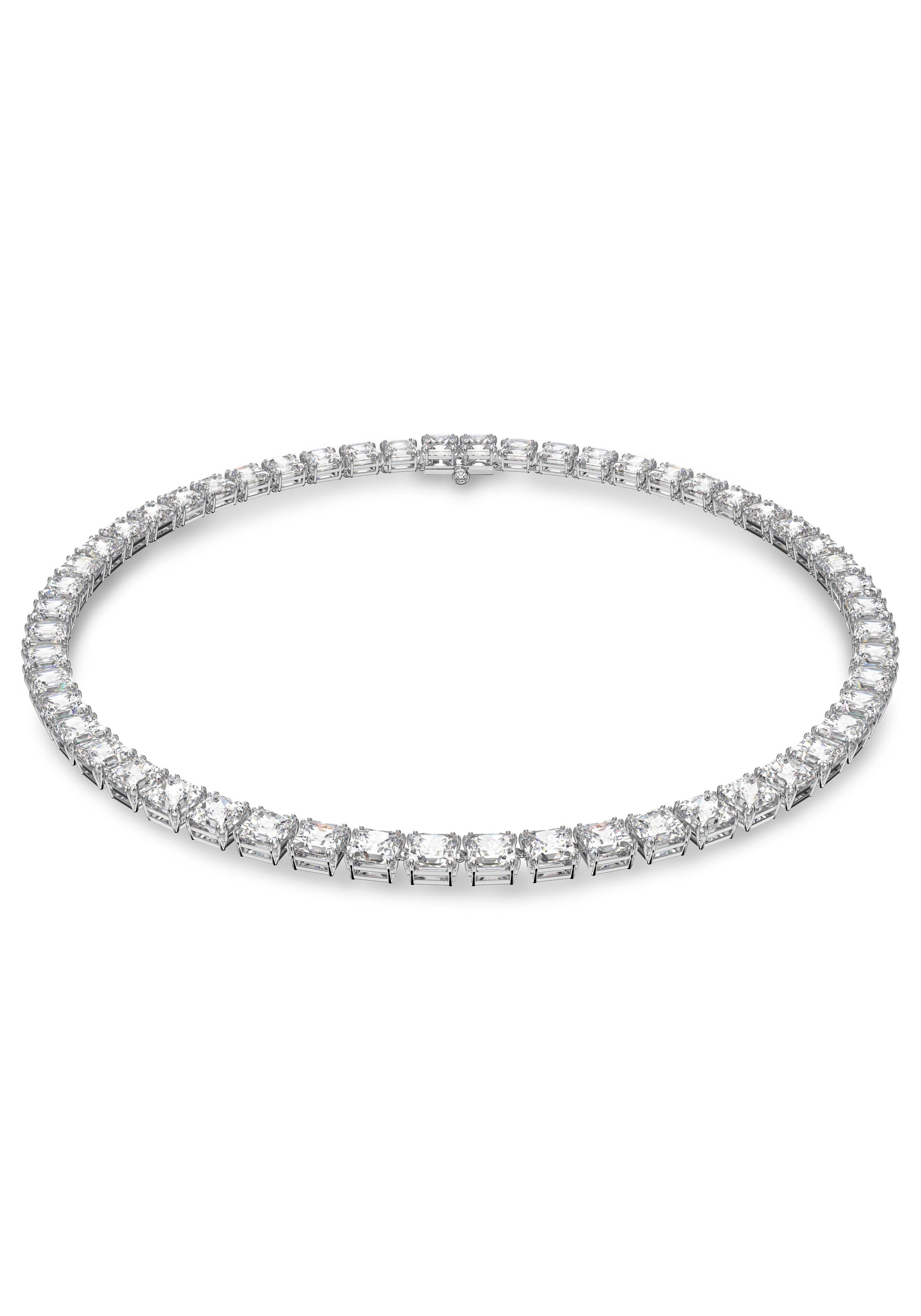 Swarovski Kette in Silber: Vorderseite