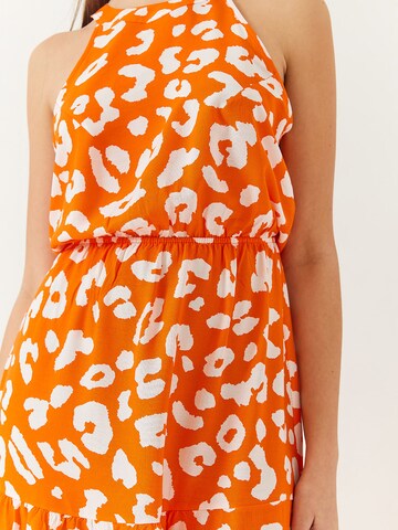 Robe d’été Bianco Lucci en orange