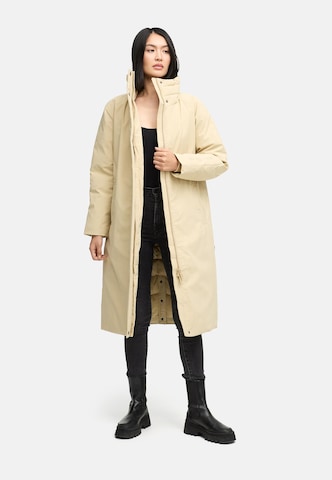 Cappotto invernale 'Traumblüte 14' di NAVAHOO in beige: frontale