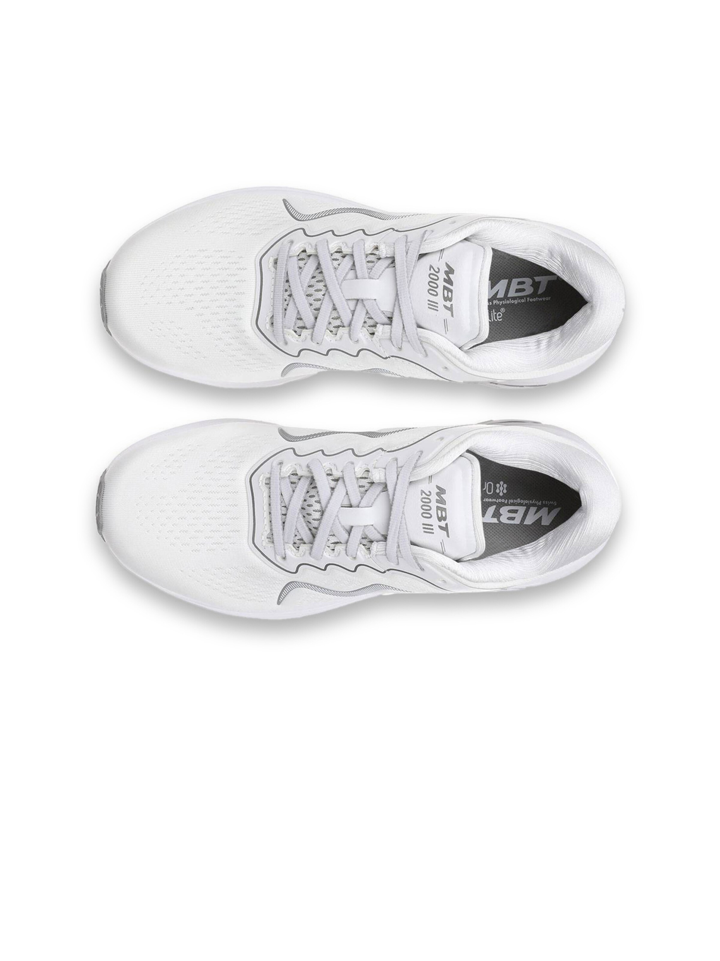 MBT - Sapatilhas slip-on ' MBT-2000 III LACE UP ' em branco: topo