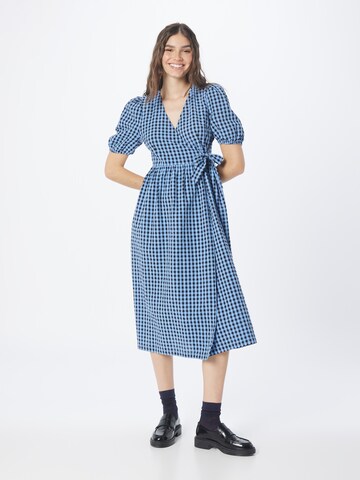 Monki Dress in Blue: front