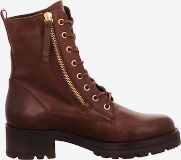 GABOR Lace-Up Ankle Boots in Brown