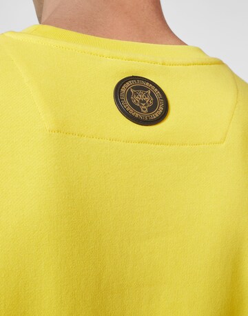 Sweat-shirt 'Tiger' Plein Sport en jaune