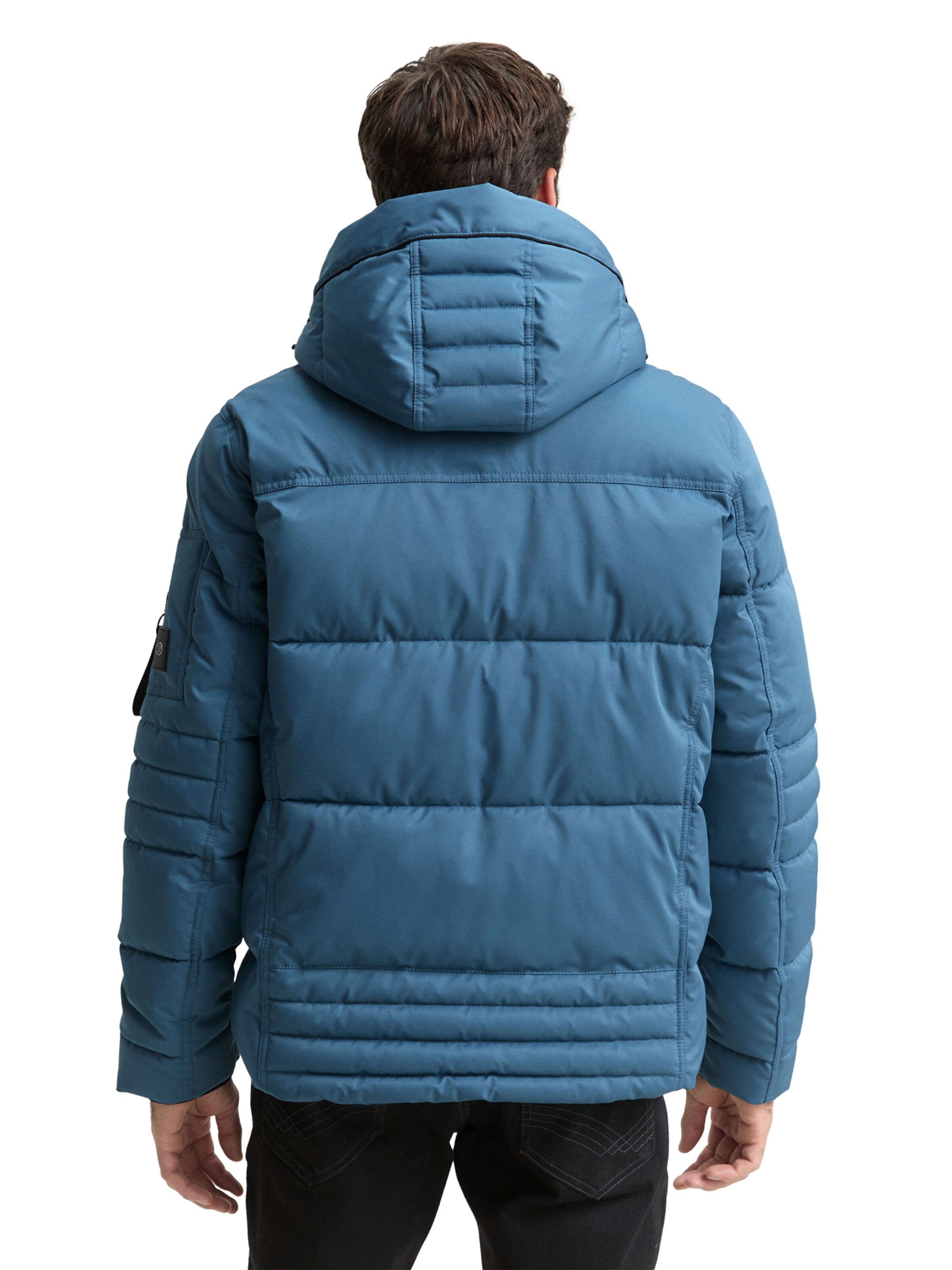 TOM TAILOR Vinterjakke i blå