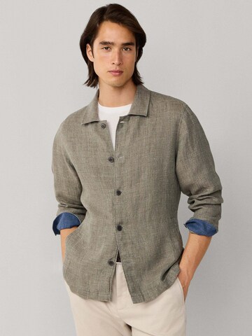 Coupe regular Chemise Hackett London en vert