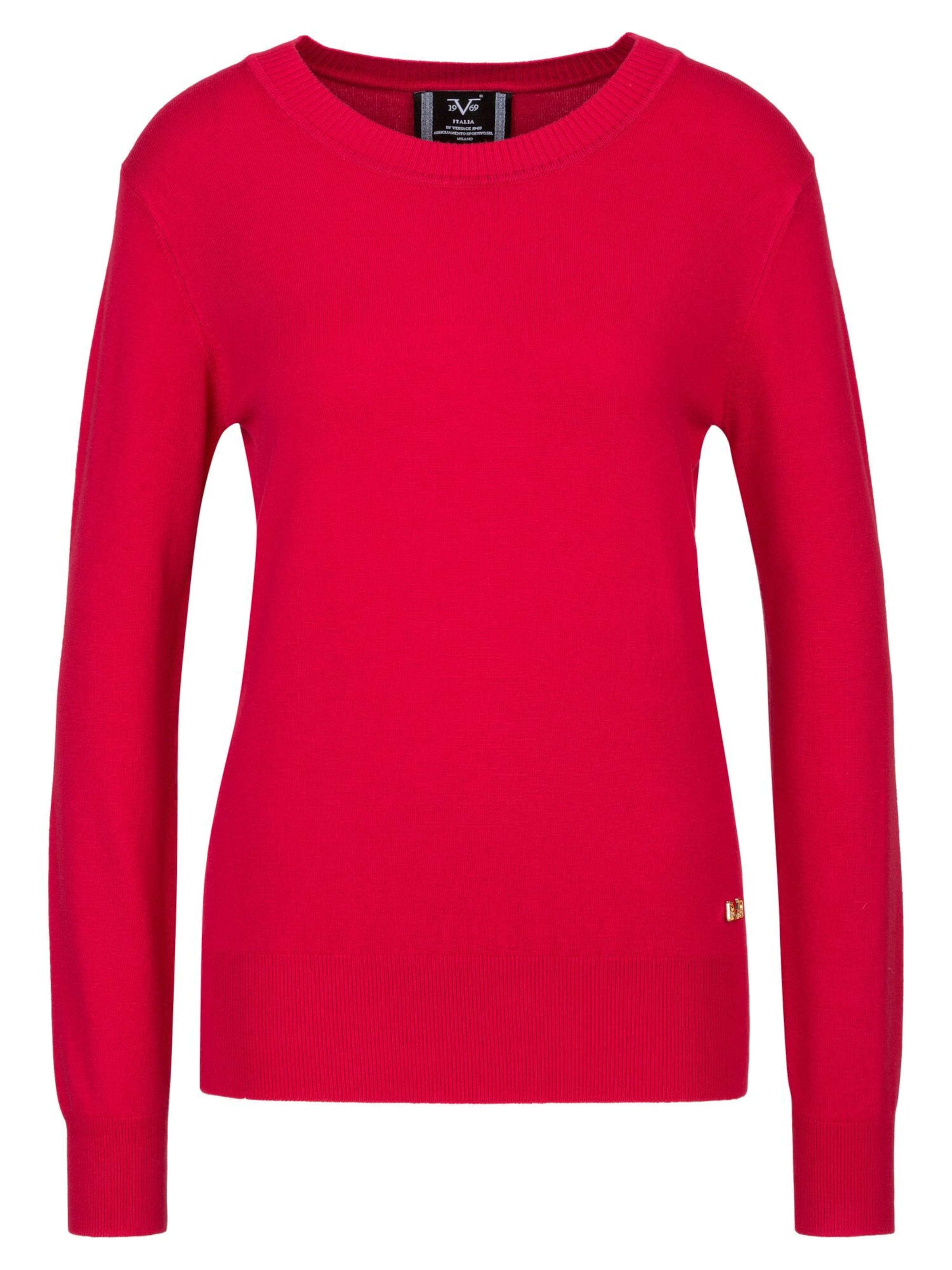 Pullover 'Viola' di 19V69 ITALIA in rosso: frontale