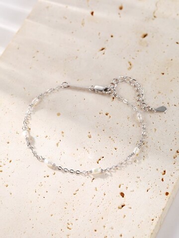Hey Happiness - Conjunto de joyería 'Pearl Essence' en plata