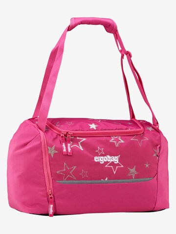 ergobag Athletic Gym Bag 'Sporttasche Sporttasche' in Pink: front