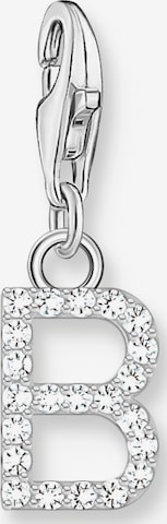 Thomas Sabo Anhänger 'B' in Silber: Vorderseite