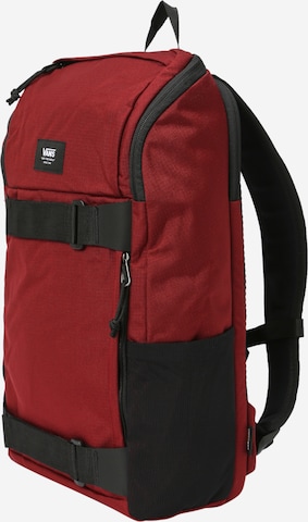 VANS Backpack in Red: front