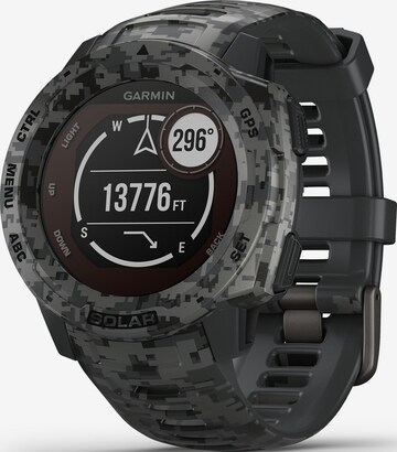 GARMIN Garmin Smartwatch Digital Akku ' ' in Grau