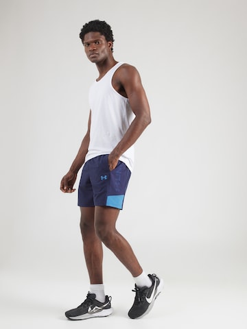 UNDER ARMOUR - regular Pantalón deportivo 'Tech Utility' en azul