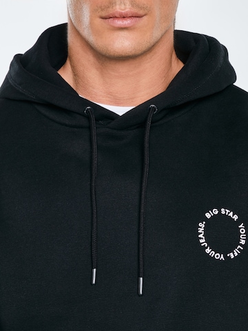 Sweat-shirt 'AJROJER' BIG STAR en noir