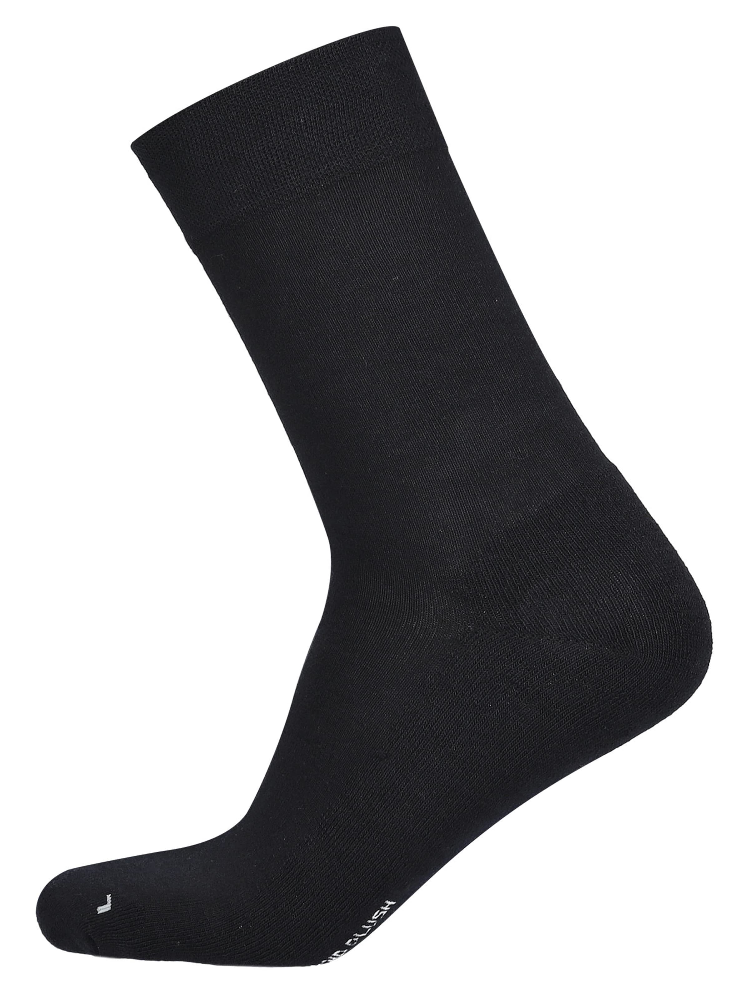 Chaussettes 'Air Plush' Hudson en bleu : devant