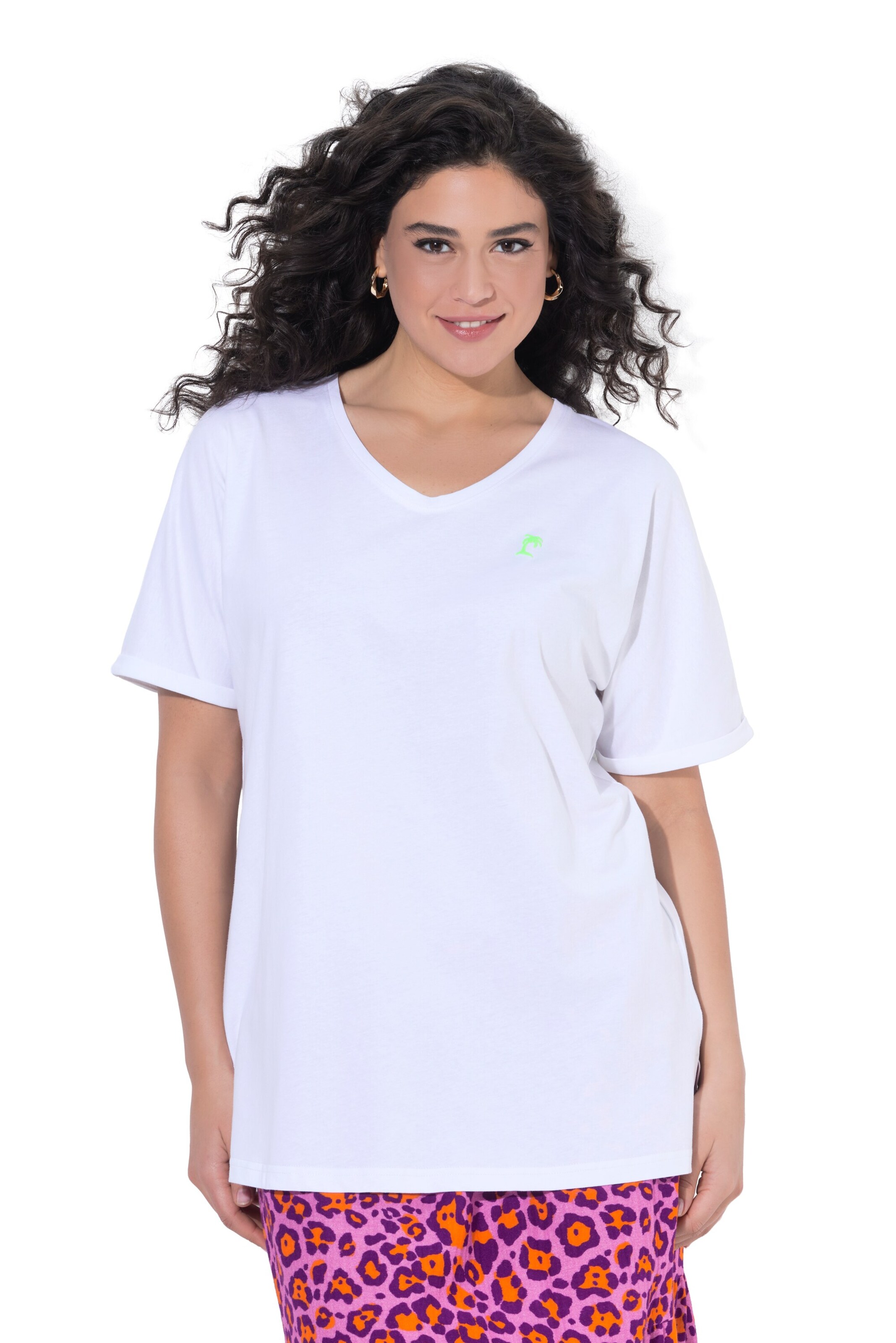 Ulla Popken Shirt in White: front