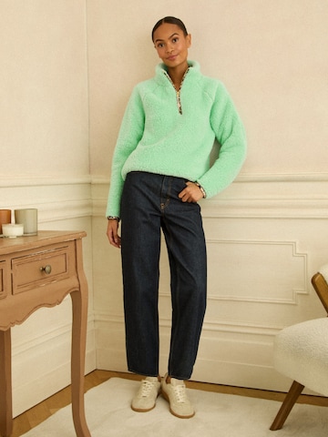 love & roses Pullover in Blau