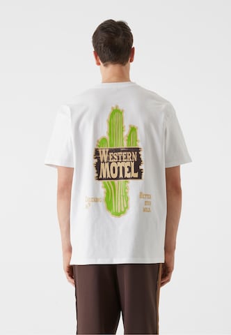 T-Shirt 'Western Motel' Lost Youth en blanc : devant