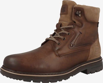 Dockers by Gerli Schnürboots in Braun: Vorderseite