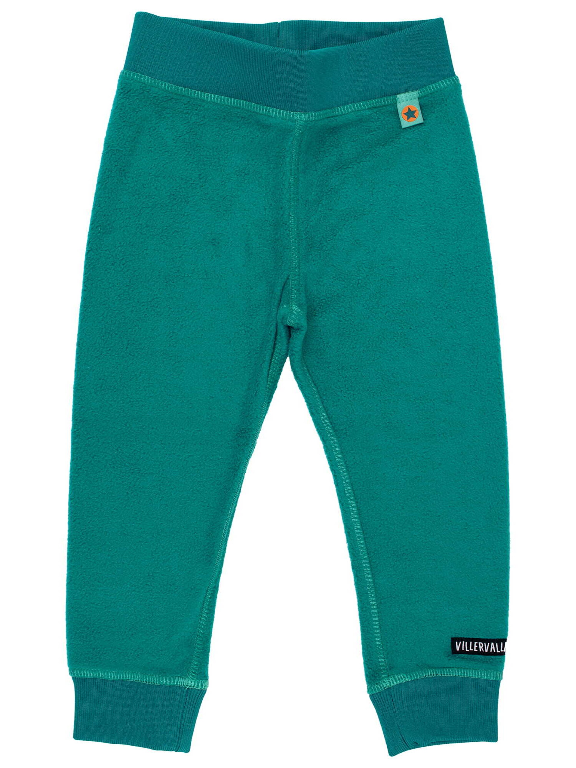 Villervalla Tapered Hose 'Basic' in Grün: Vorderseite