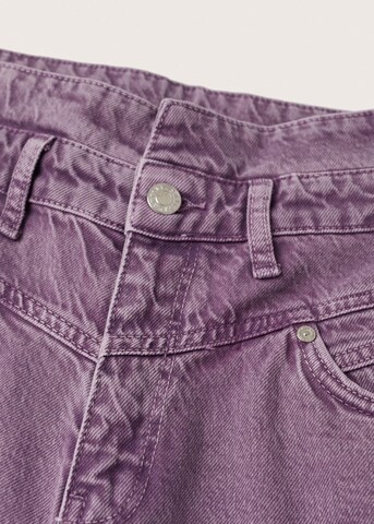 MANGO Regular Jeans 'Julia' in Purple