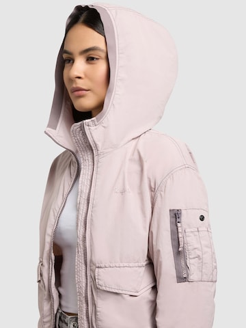 khujo Kurtka przejściowa ' Vona' w kolorze fioletowy