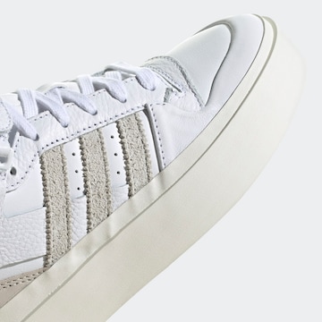 Baskets hautes 'Forum Bonega Mid' ADIDAS ORIGINALS en blanc