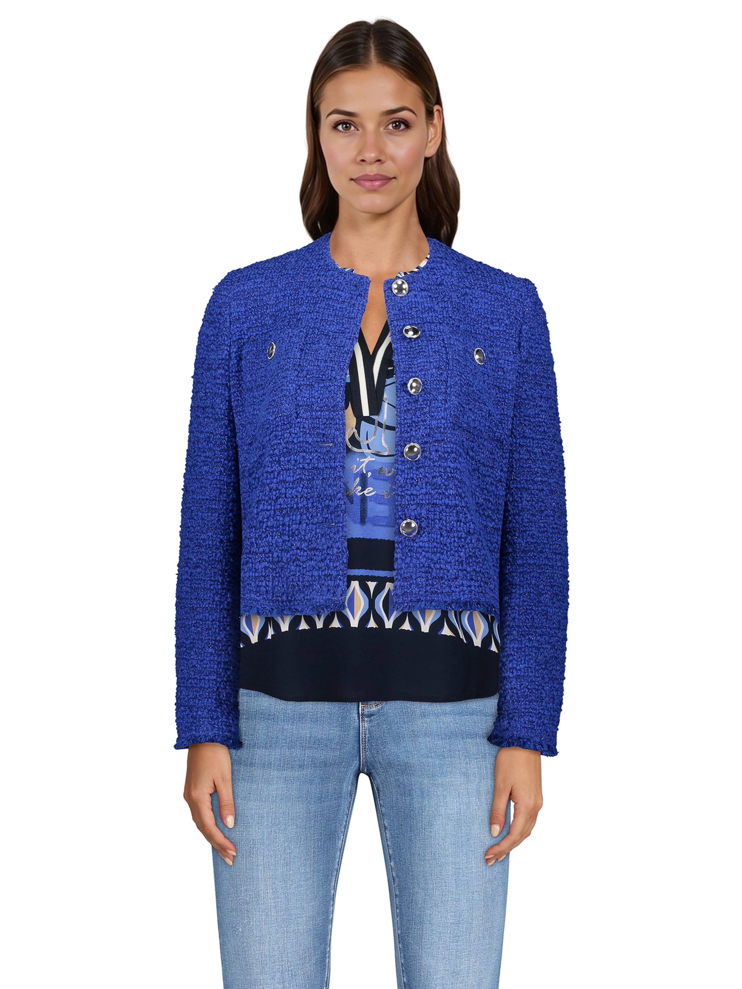Betty Barclay Blouse in Blue: front