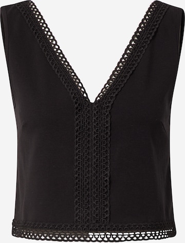 ABOUT YOU Top 'Grace' in Schwarz: front
