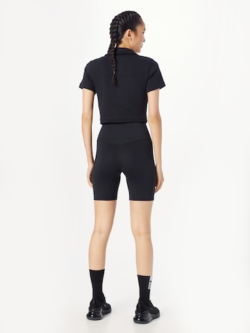 NIKE Skinny Sportshorts 'ONE' in Schwarz