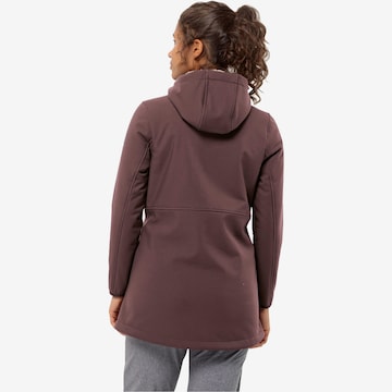 JACK WOLFSKIN Outdoor Coat 'WINDLAND' in Purple