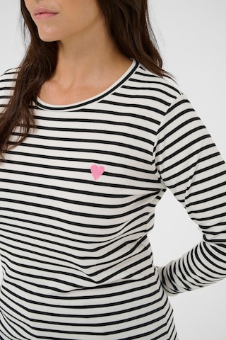 KAFFE CURVE - Camisa 'KClia' em branco