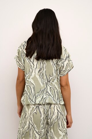 Kaffe Blouse 'Elino' in Green