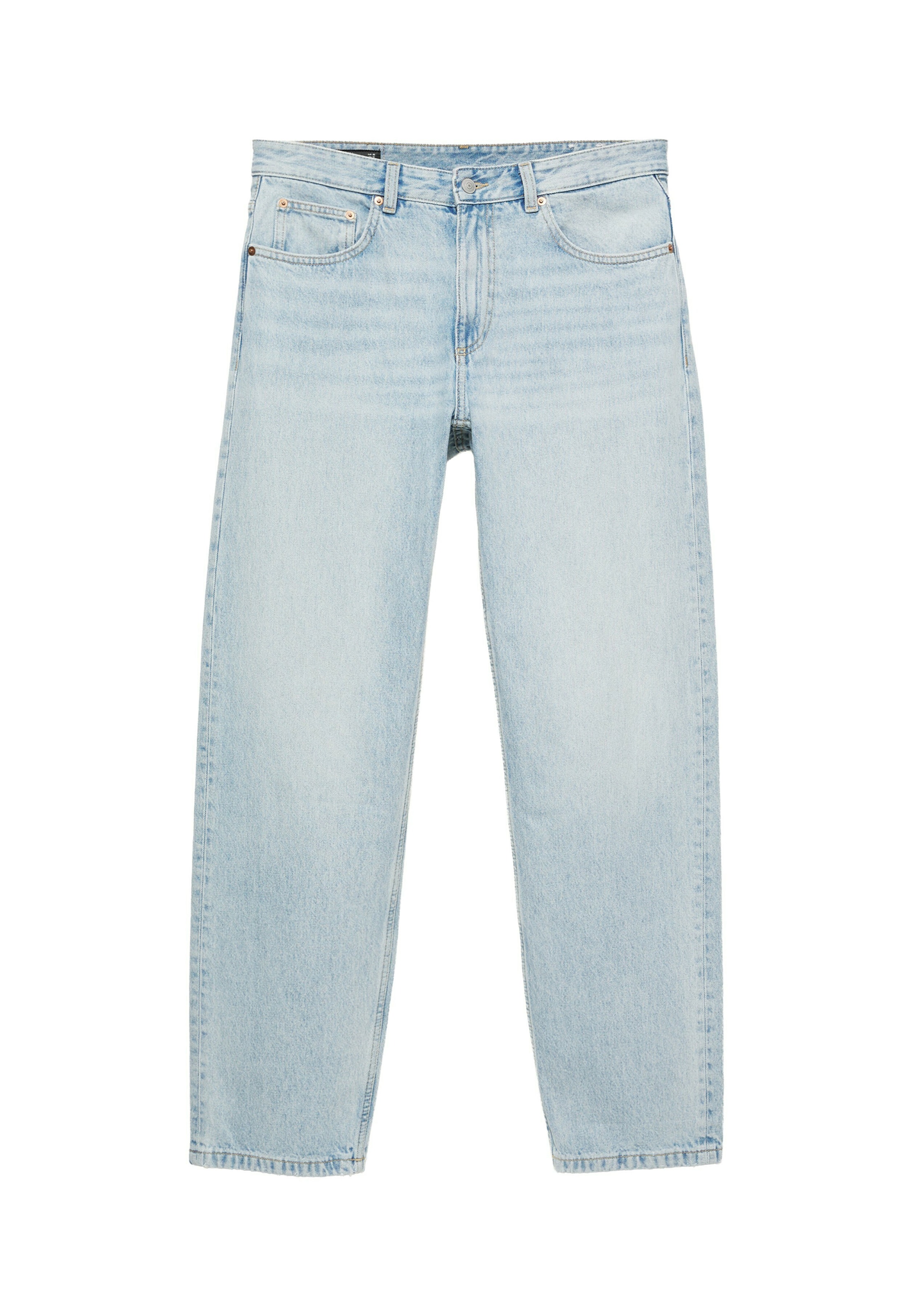 Pull&Bear Loose fit Jeans in Blue: front