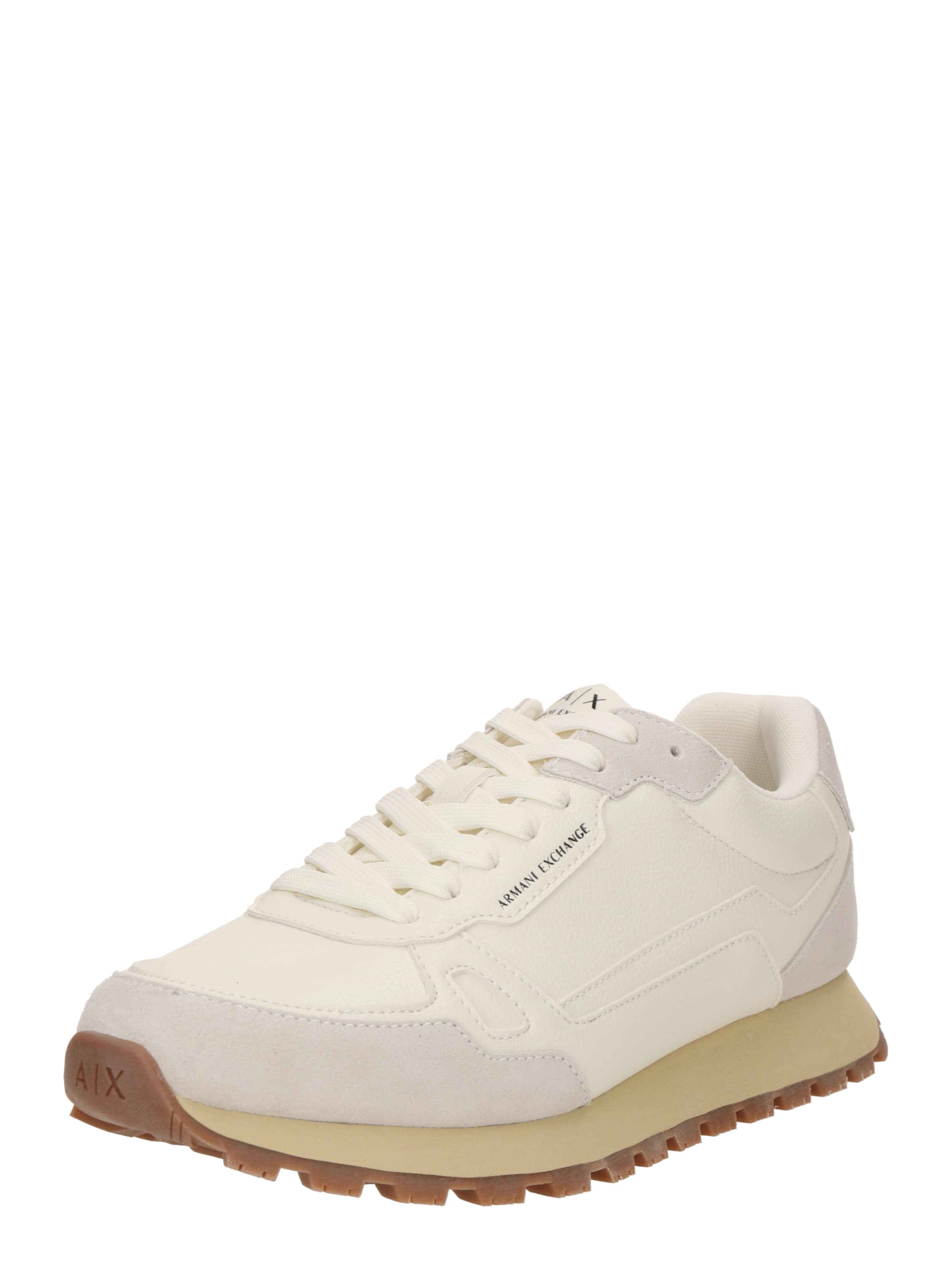 ARMANI EXCHANGE Trampki niskie w kolorze biały: przód