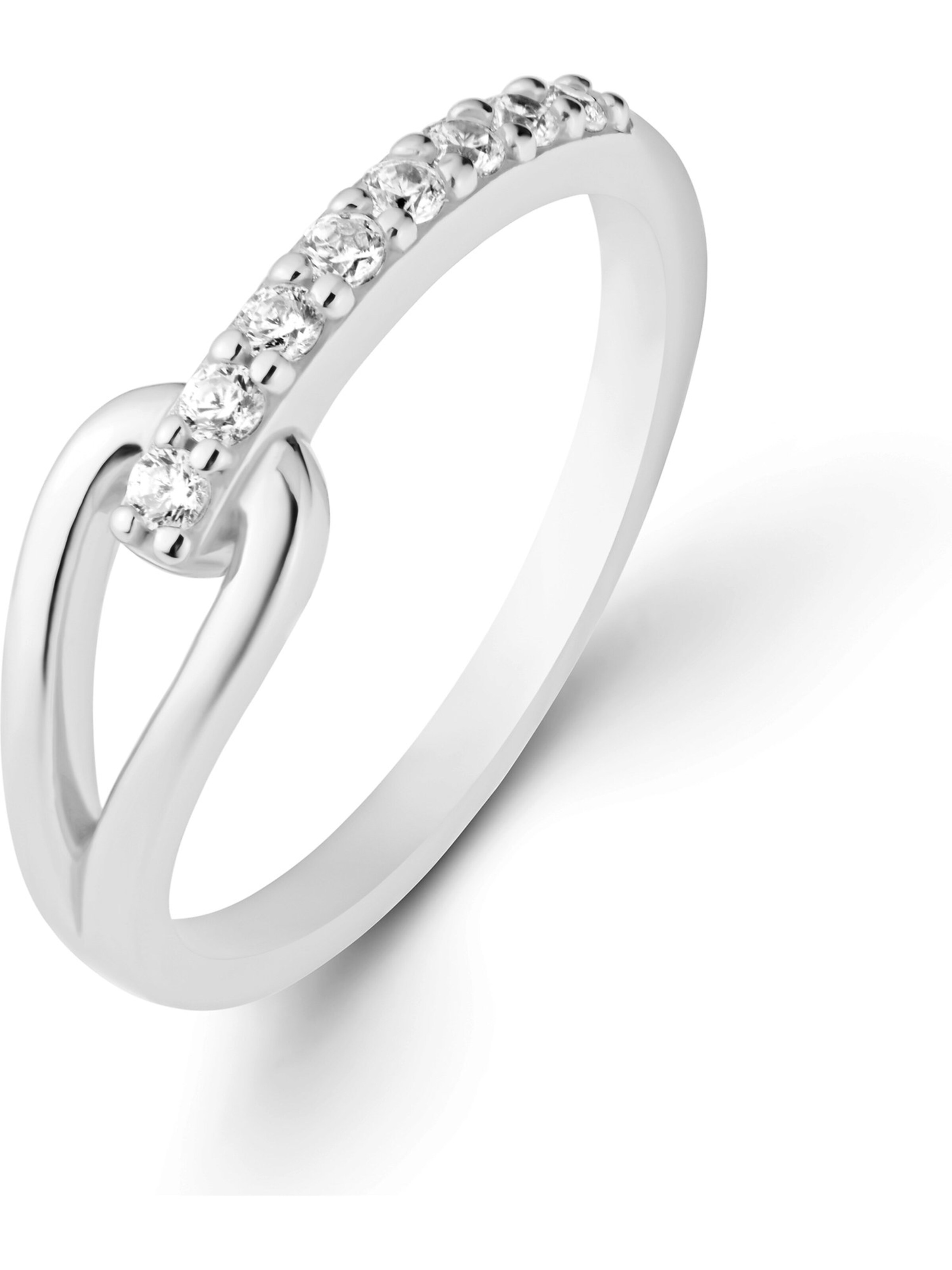 CHRIST Ring in Silver: front