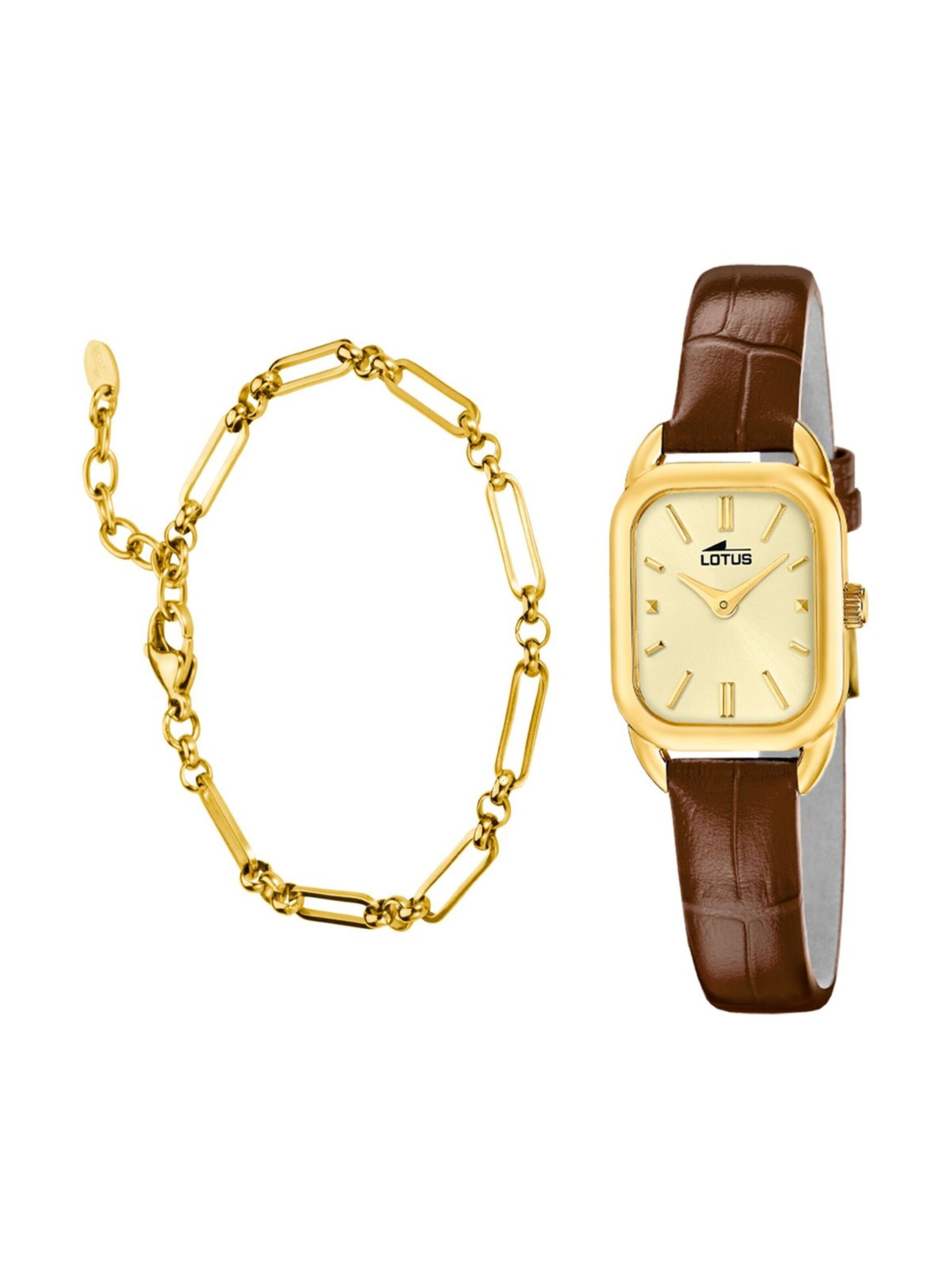 Lotus Analog Watch '2gether' in Brown