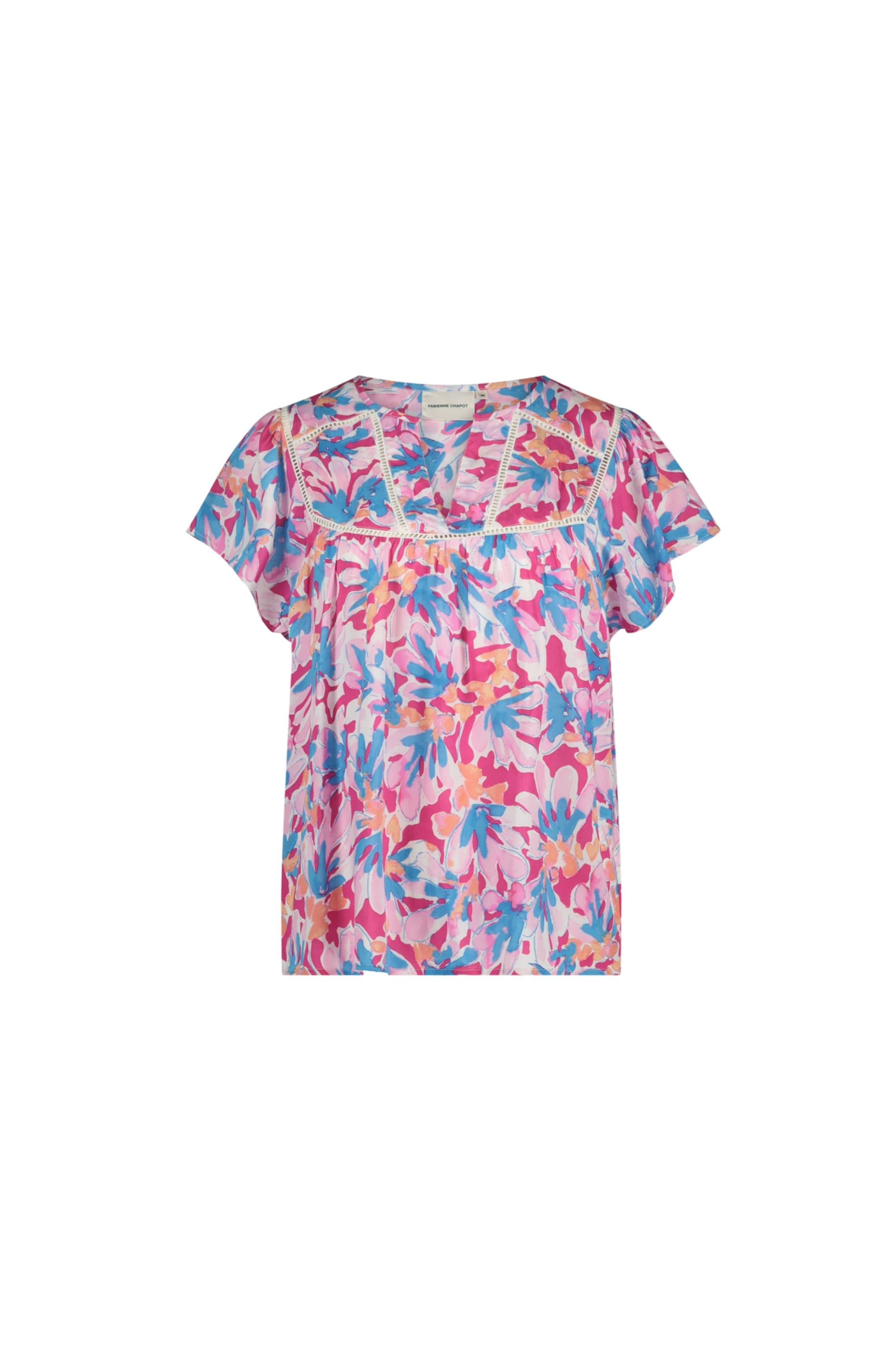 Fabienne Chapot Blouse in Gemengde kleuren: voorkant