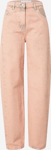 IRO Regular Jeans in Roze: voorkant