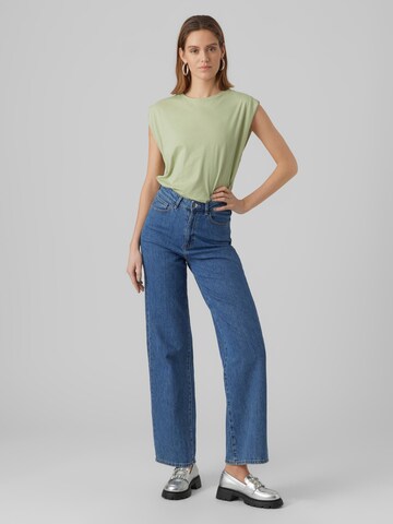 VERO MODA Shirt 'Panna Glenn' in Green