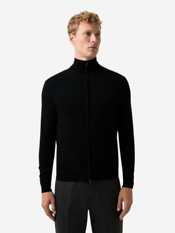 BOGNER Knit Cardigan 'OSCAR' in Black: front