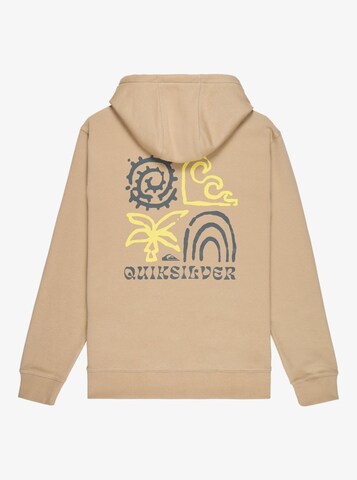QUIKSILVER Sweatshirt in Yellow