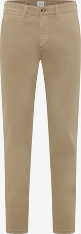MUSTANG Chino Pants in Brown: front