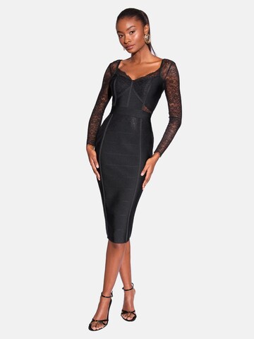 Lipsy Mekko värissä musta: etupuoli